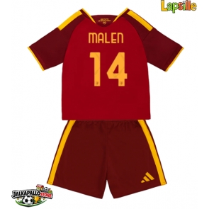 AS Roma Donyell Malen #14 Kotipaita Lapsille 2026-27 Lyhythihainen (+ shortsit)
